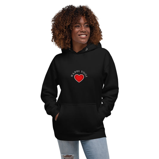 Happi Yogi Unisex Hoodie